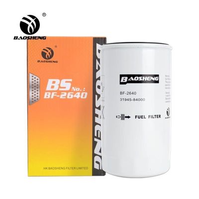 93mm OD 31945-84000 فلتر الوقود حفارة لشركة هيونداي ميتسوبيشي