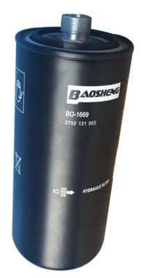 مرشح الزيت الهيدروليكي عالي الحرارة المقاوم لدرجات الحرارة الكبيرة HF6317 P550416 215mm حماية المحرك