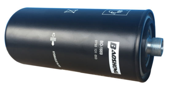 مرشح الزيت الهيدروليكي عالي الحرارة المقاوم لدرجات الحرارة الكبيرة HF6317 P550416 215mm حماية المحرك