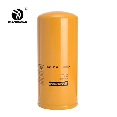 مرشح زيت هيدروليكي مضاد للتآكل عالية درجة الحرارة 1R-0716 1R-1808 310mm ارتفاع حماية المحرك
